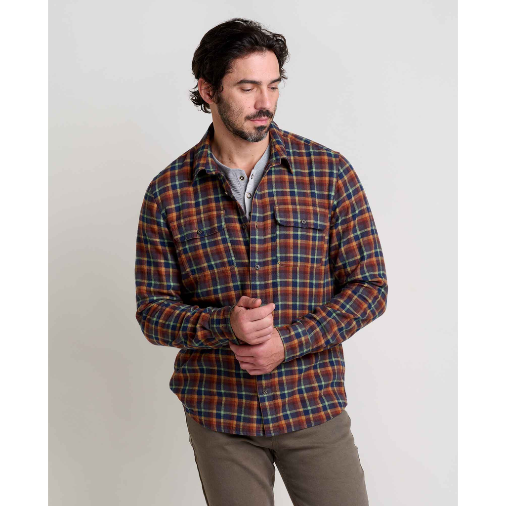 Toad & Co. Creekwater Longsleeve Shirt Men's - Dark Roast