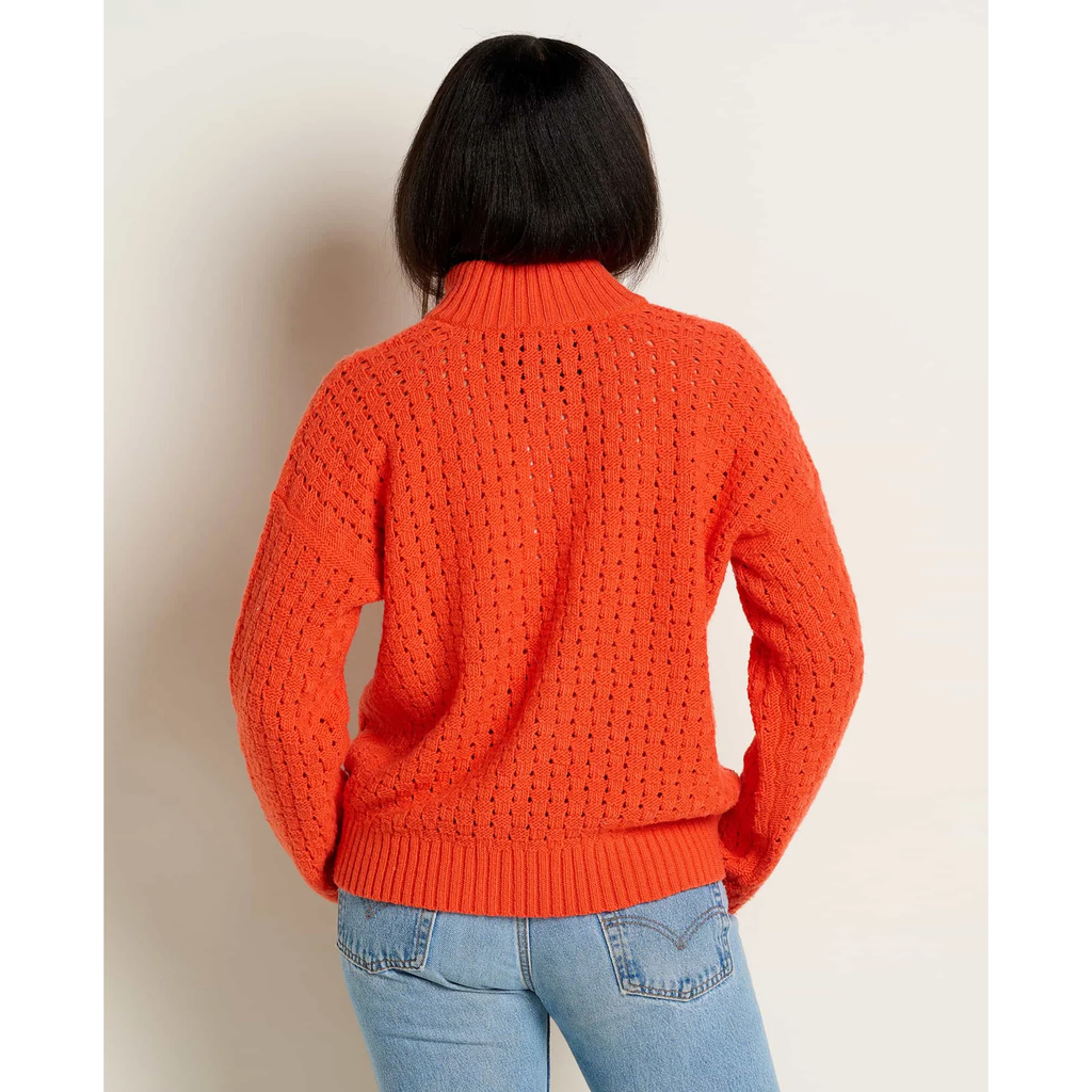Toad and Co Moss Point Henley Sweater - GRENADIN