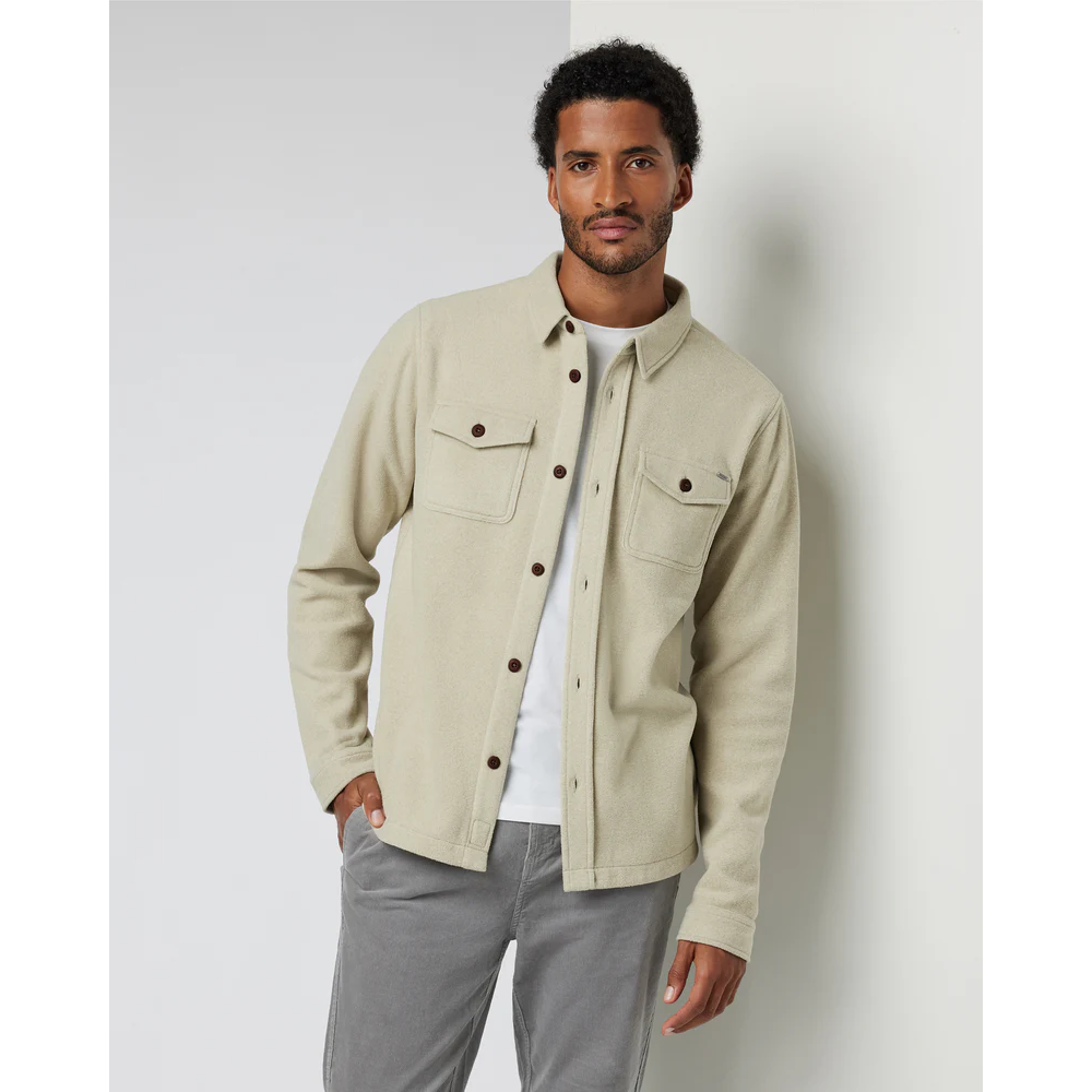 Vuori Aspen Shirt Jacket Men's - WIN PEAR