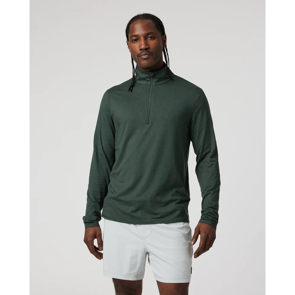 Vuori Ease Performance 1/2 Zip 2.0 Men's - ASPEN HT