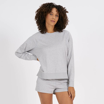 Vuori Halo Crew Long Sleeve Women's - Pale Green
