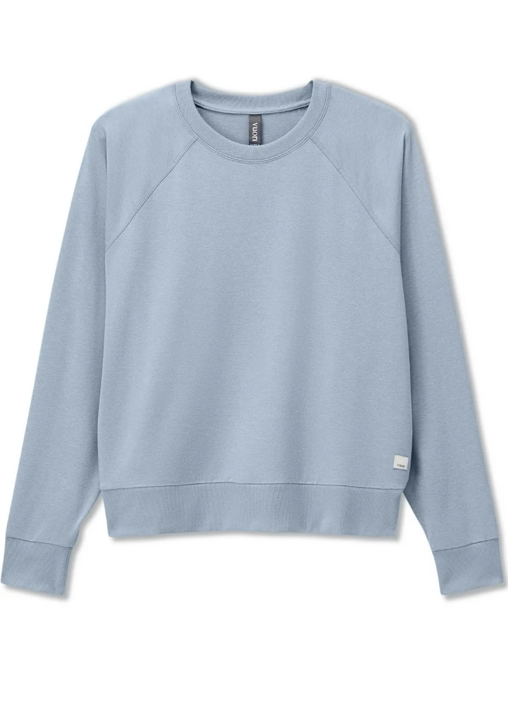 Vuori Halo Crew Long Sleeve Women's - SEAGLASS