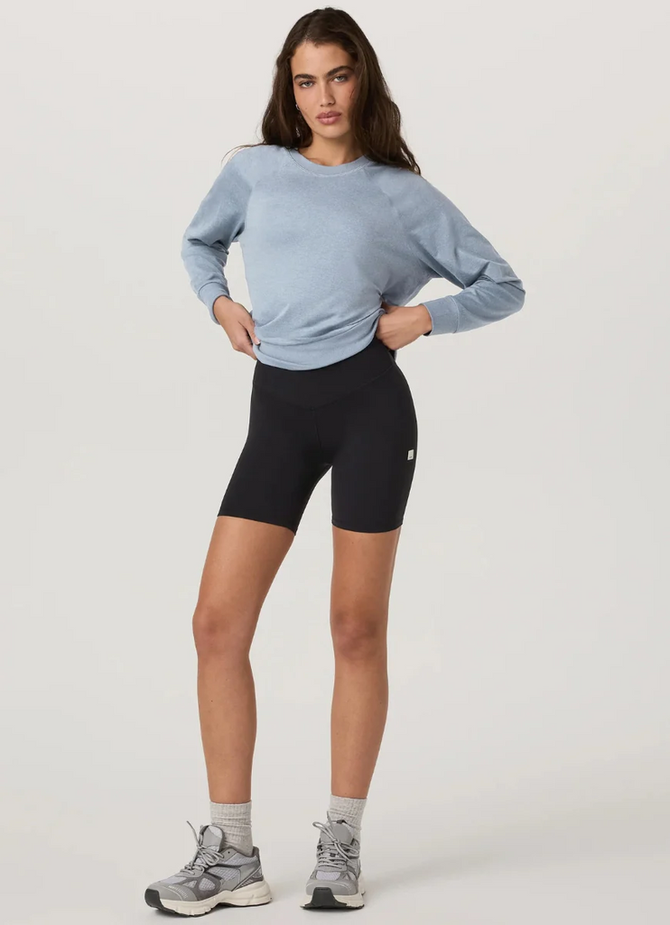 Vuori Halo Crew Long Sleeve Women's - SEAGLASS