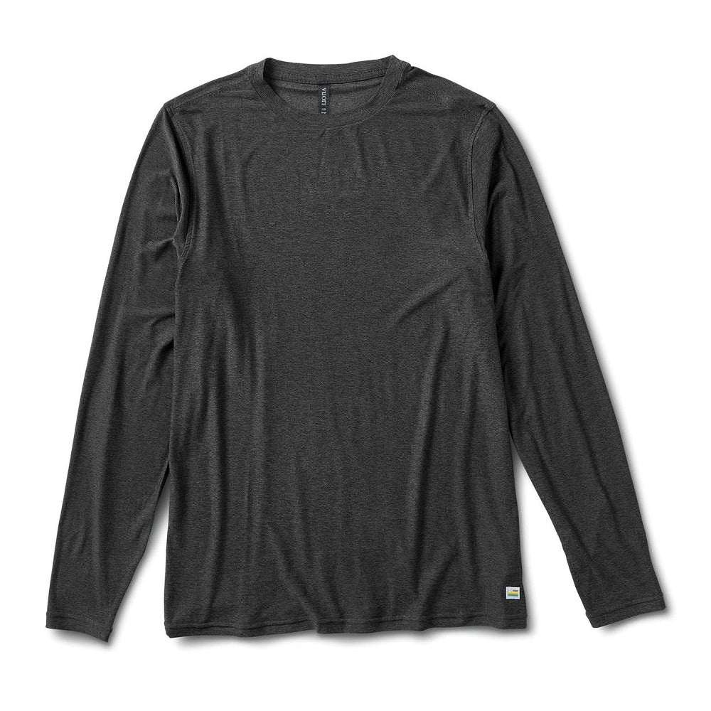 Vuori LS Strato Tech Tee Men's - Charcoal