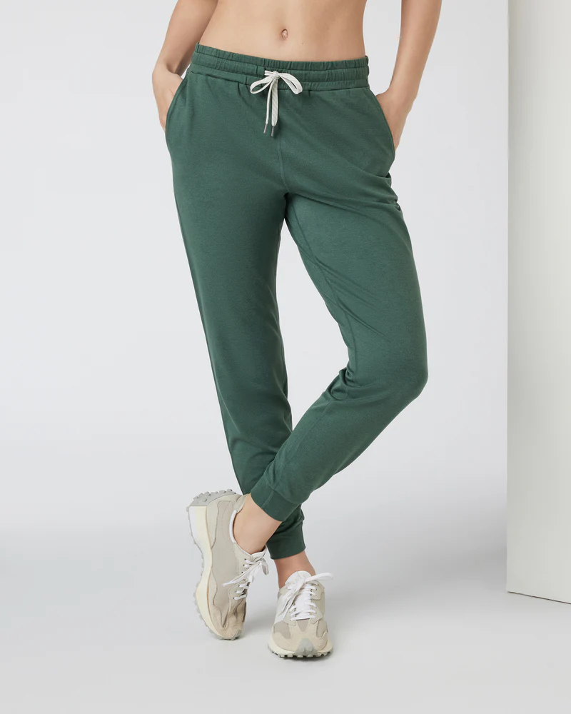 Green joggers womens sales