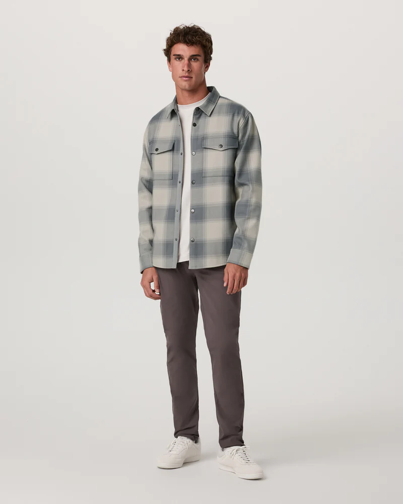 Vuori Range Shirt Jacket 2.0 Men's - MUSHROOM