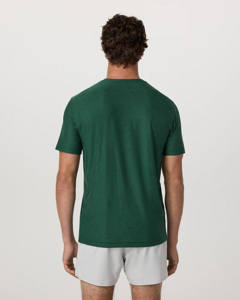 Vuori Strato Tech Tee Men's - VIRIDIAN