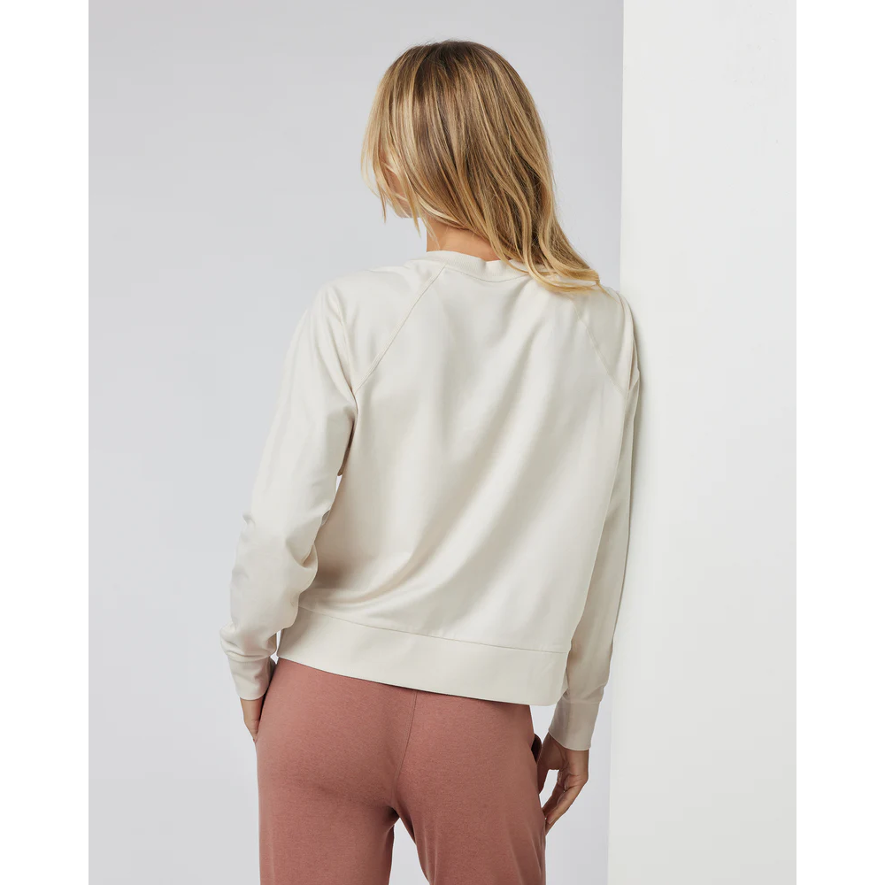 Vuroi Halo Crew Long Sleeve Women's - MILKWEED