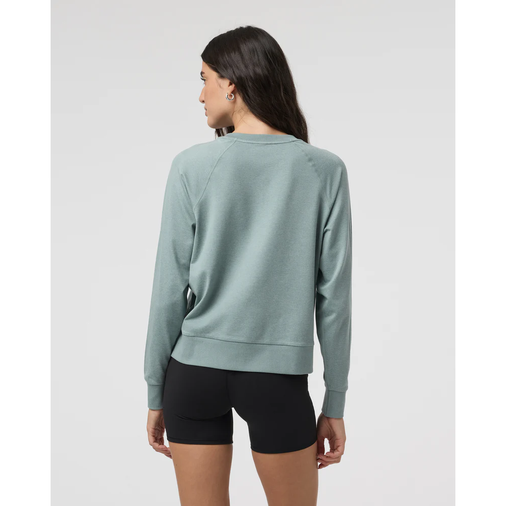 Vuroi Halo Crew Long Sleeve Women's - PISTACHI