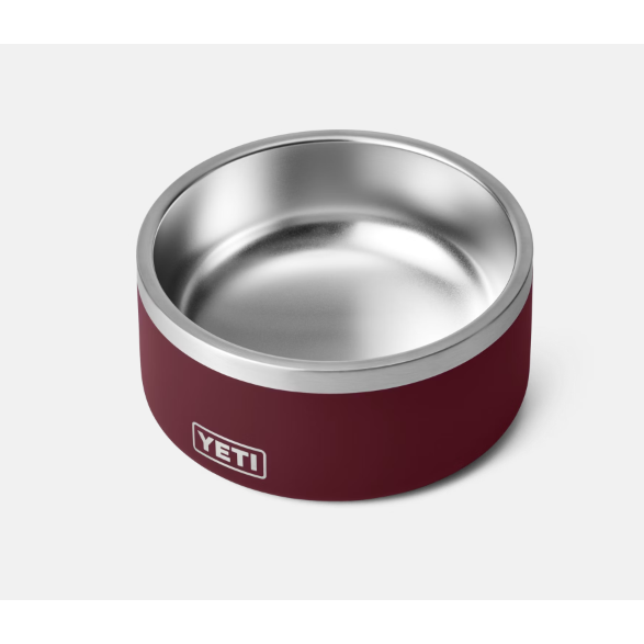 Yeti Boomer 4 Dog Bowl - Wild Vine Red