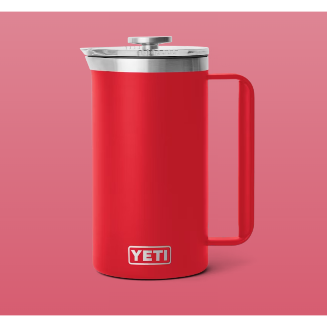 Yeti French Press 34oz - Rescue Red