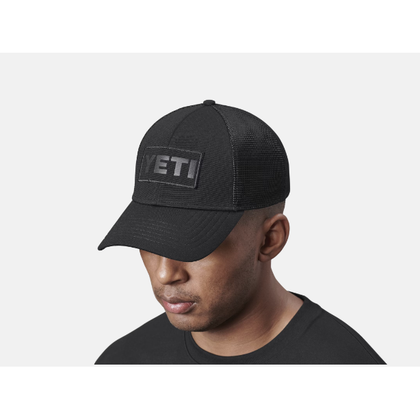 Yeti Patch Trucker Hat - Black