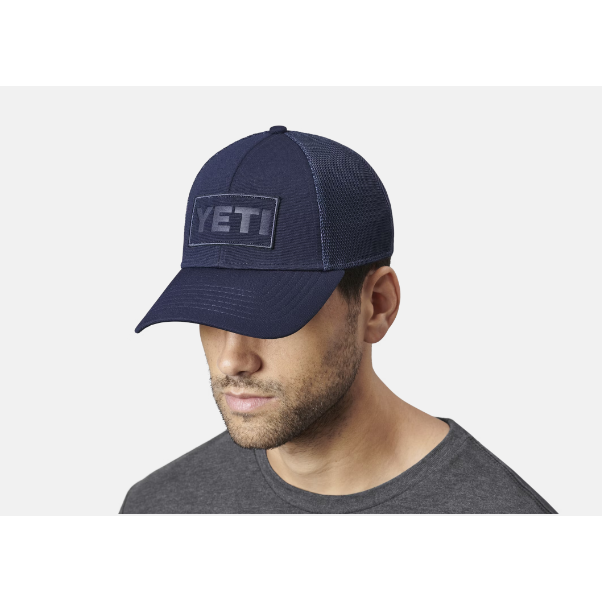 Yeti Bass Badge Olive Trucker Hat
