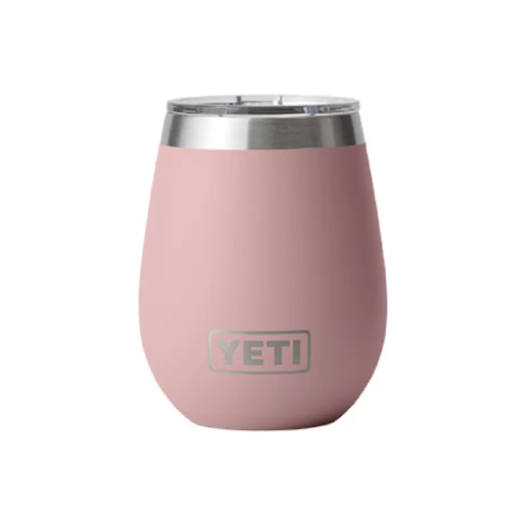 Yeti Rambler 10 OZ Wine Tumbler - Sandstone Pink