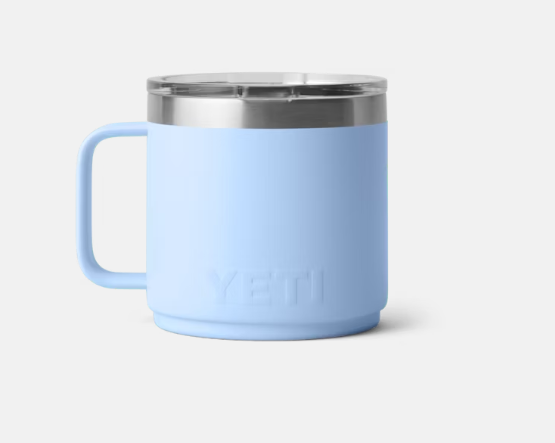 Yeti Rambler 14 OZ Mug - Big Sky Blue