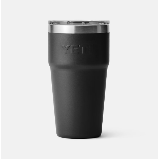 Yeti Rambler 16Oz Stackable With Magslide Lid - Black