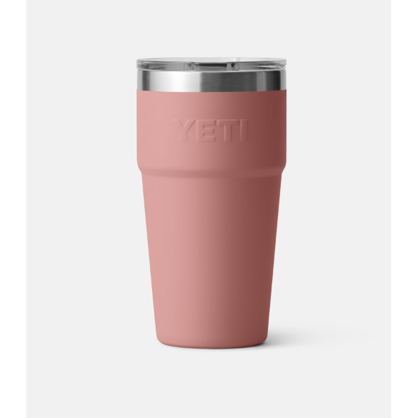 Yeti Rambler 16Oz Stackable With Magslide Lid - Sandstone Pink