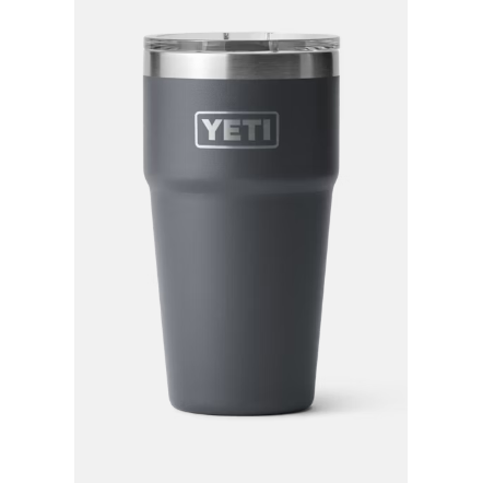 Yeti Rambler 16oz Stackable Pint With Magslider Lid - Charcoal