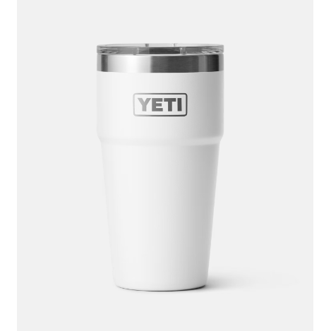 Yeti Rambler 16oz Stackable Pint With Magslider Lid - White