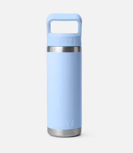 Yeti Rambler 18oz Straw Bottle - Big Sky Blue