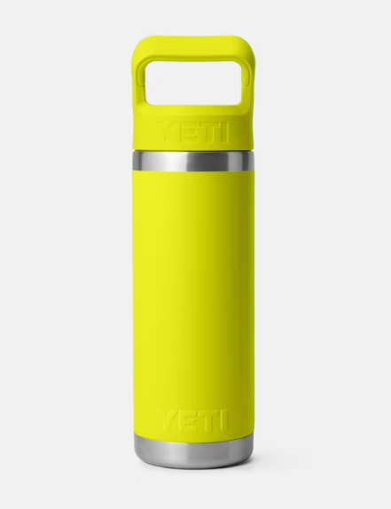 Yeti Rambler 18oz Straw Bottle - Firefly Yellow