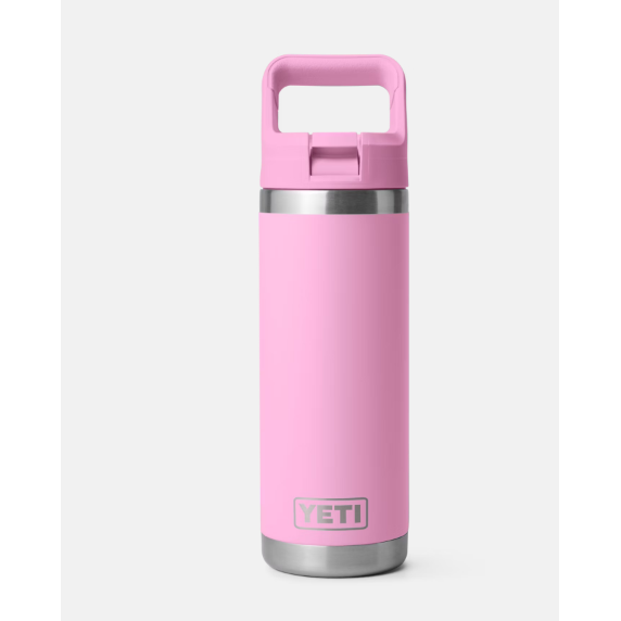 Yeti Rambler 18oz Straw Bottle - Power Pink