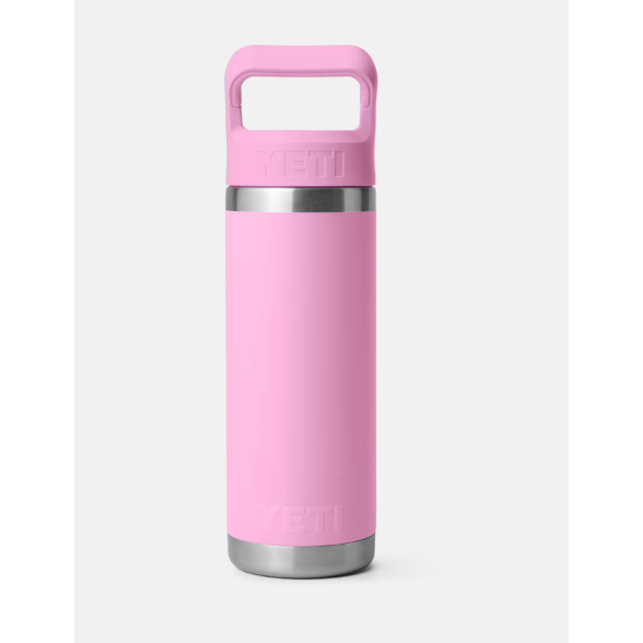 Yeti Rambler 18oz Straw Bottle - Power Pink