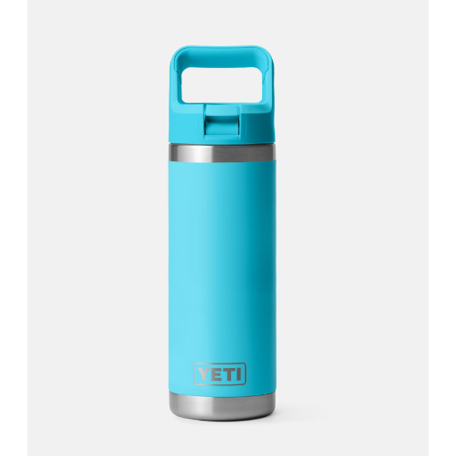 Yeti Rambler 18oz Straw Bottle - Reef Blue