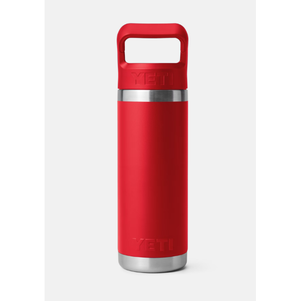 Yeti Rambler 18oz Straw Bottle - Rescue Red