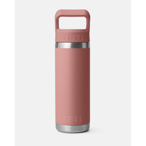 Yeti Rambler 18oz Straw Bottle - Sandstone Pink