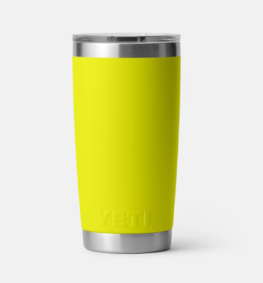 Yeti Rambler 20 OZ Tumbler - Firefly Yellow