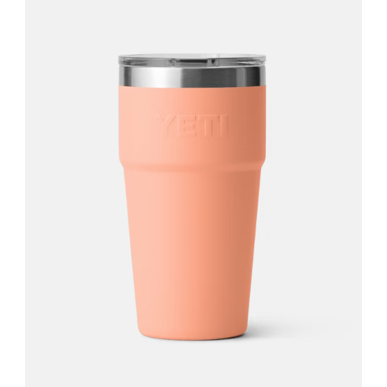 Yeti Rambler 20oz Stackable Cup - Lowcountry Peach