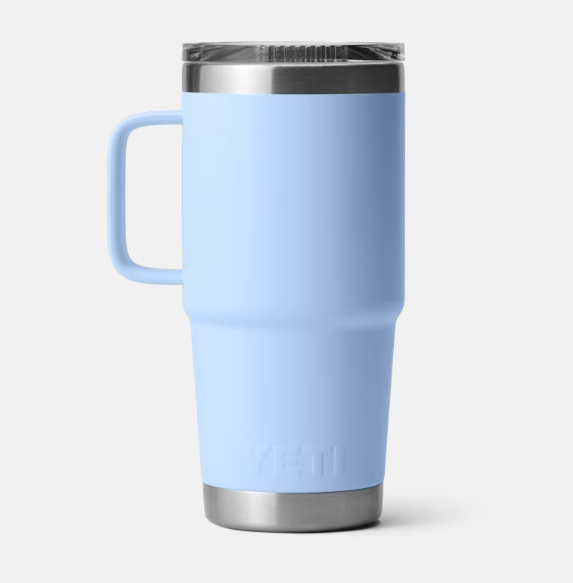 Yeti Rambler 20oz Travel Mug - Big Sky Blue