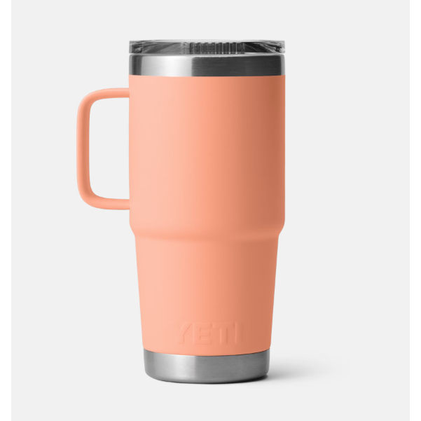 Yeti Rambler 20oz Travel Mug - Lowcountry Peach