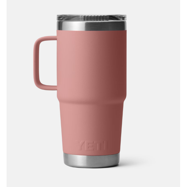 Yeti Rambler 20oz Travel Mug - Sandstone Pink