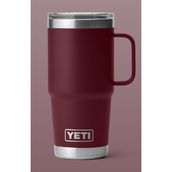 Yeti Rambler 20oz Travel Mug - Wild Vine Red