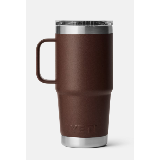 Yeti Rambler 20oz Travel Mug - Wetlands Brown