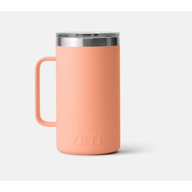 Yeti Rambler 24oz Mug - Lowcountry Peach