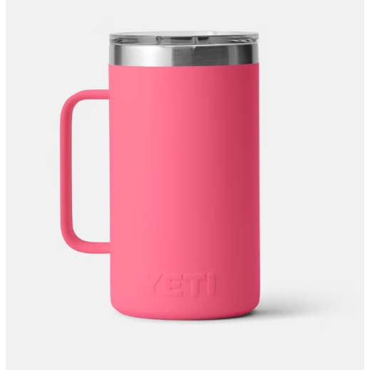 Yeti Rambler 24oz Mug - Tropical Pink