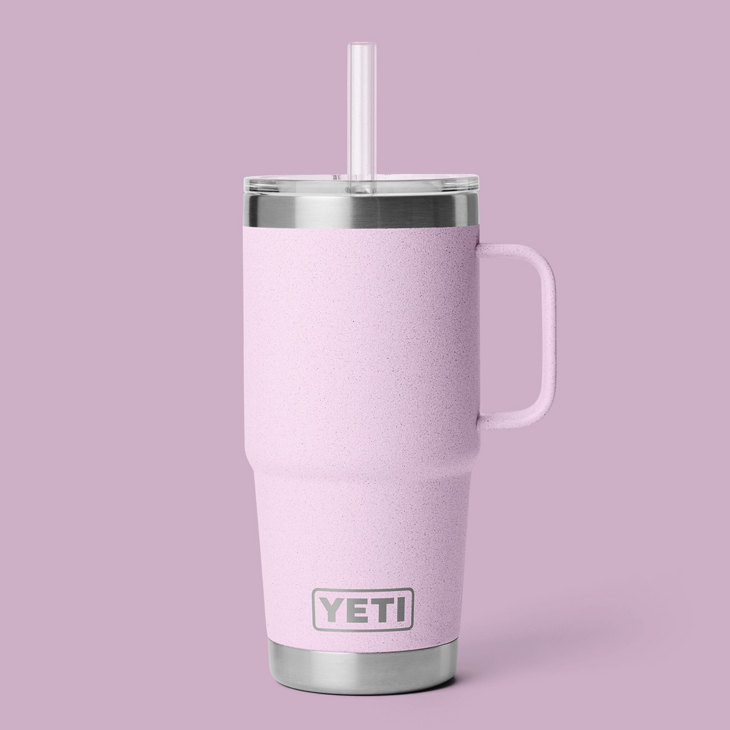 Yeti Rambler 25oz Straw Mug - CHERRYBL