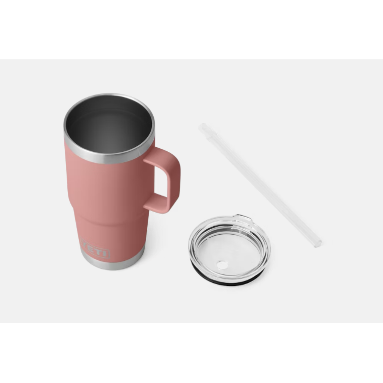 Yeti Rambler 25oz Straw Mug - Sandstone Pink