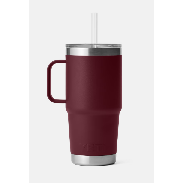 Yeti Rambler 25oz Straw Mug - Wild Vine Red