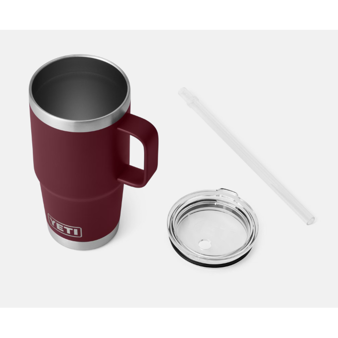 Yeti Rambler 25oz Straw Mug - Wild Vine Red