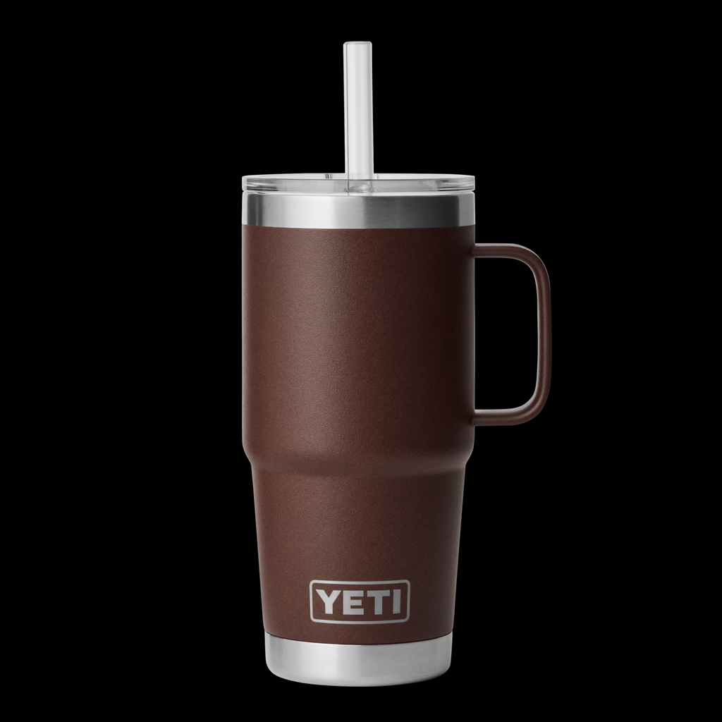 Yeti Rambler 25oz Straw Mug - Wetlands Brown