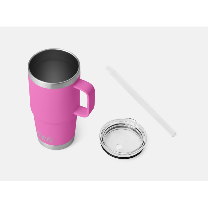 Yeti Rambler 25oz Straw Mug - Wildflower Fuschsia