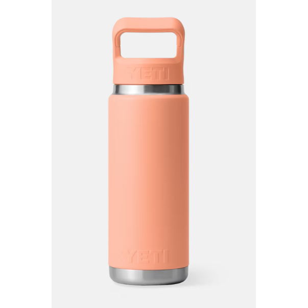 Yeti Rambler 26oz Straw Bottle - Lowcountry Peach