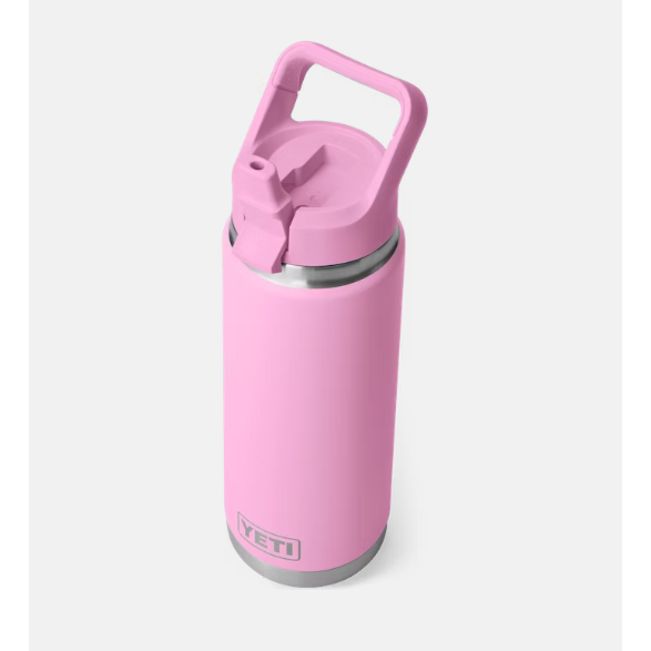 Yeti Rambler 26oz Straw Bottle - Power Pink
