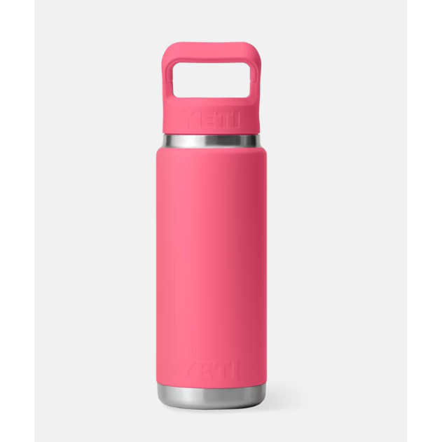 Yeti Rambler 26oz Straw Bottle - Tropical Pink