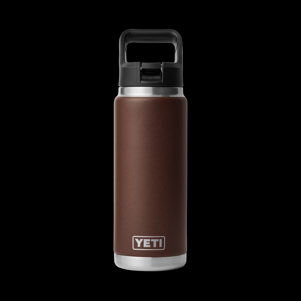 Yeti Rambler 26oz Straw Bottle - Wetlands Brown