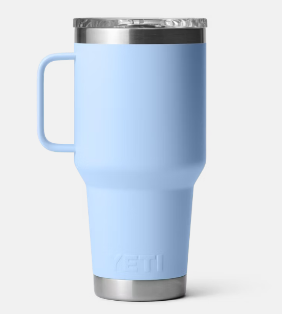 Yeti Rambler 30oz Travel Mug - Big Sky Blue